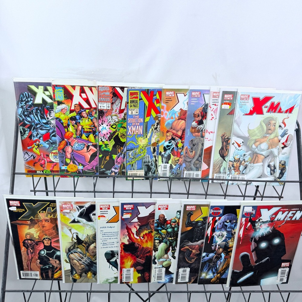X-Men 161-166 168 172-174 176-178 Annuals 2-3 1995-1996 Lot Decimation